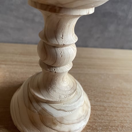glass candle stand