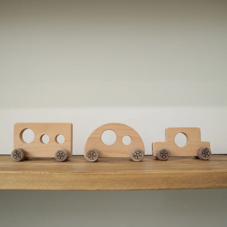 wooden cars (3p set)