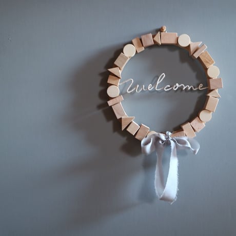wooden wreath