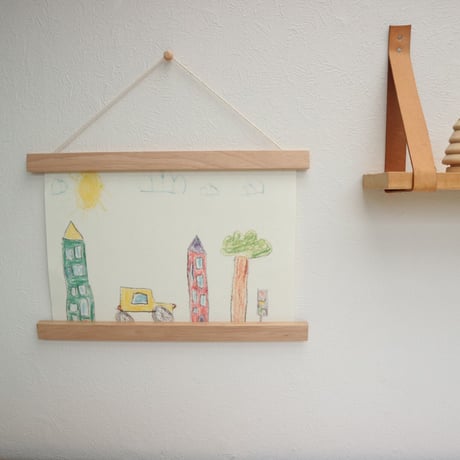 Sketch book & Wood bind holder
