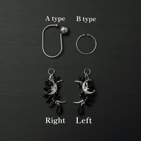 Lunaile Ear Cuff_Black