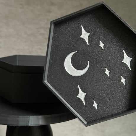 Original 日月星 Box 【Black L】