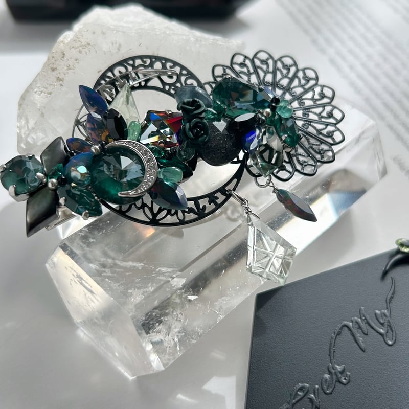 OMB Hair Clip 【Green02】Stand set | EVER MY