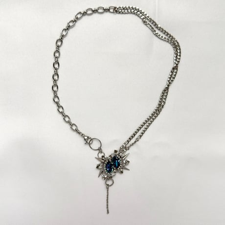 Éliane Necklace『PurpleBlue』