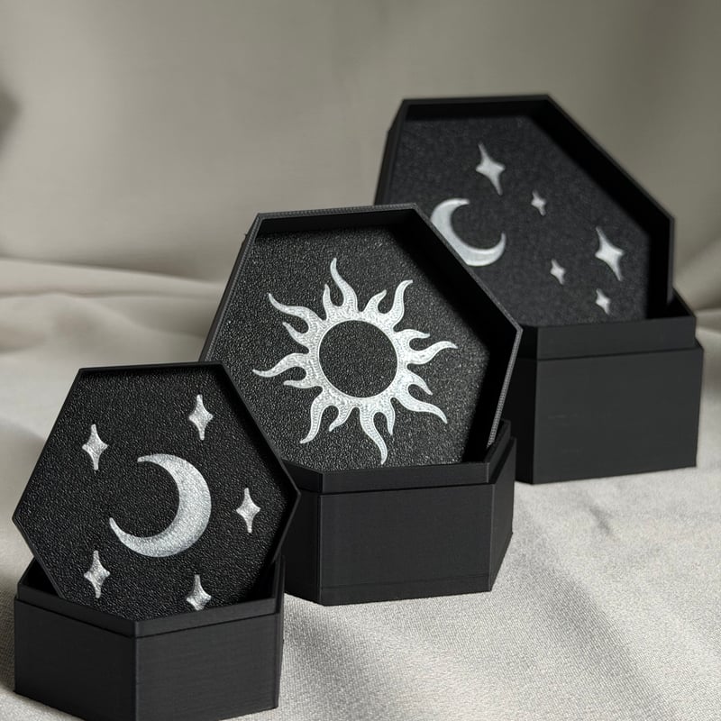 Original 日月星 Box 【Black L】 | EVER MY