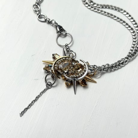 【10/15まで限定販売】 Limited Color Éliane 『Mix Silk』 Necklace