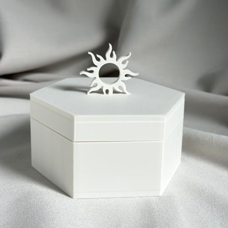 Original 日月星 Box 【White L】