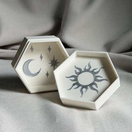 Original 日月星 Box 【White M】