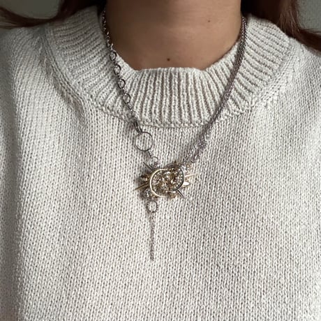 【10/15まで限定販売】 Limited Color Éliane 『Mix Silk』 Necklace