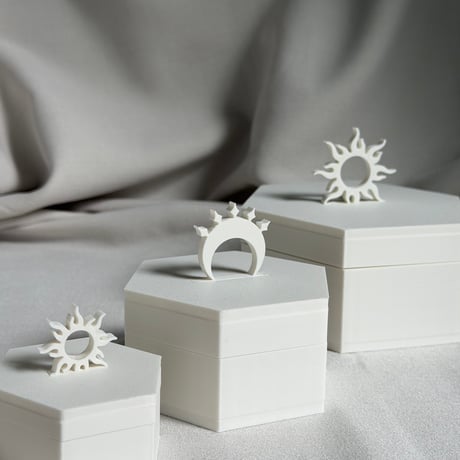 Original 日月星 Box 【White S】