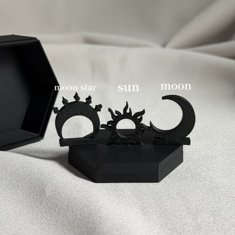 Original 日月星 Box 【Black S】