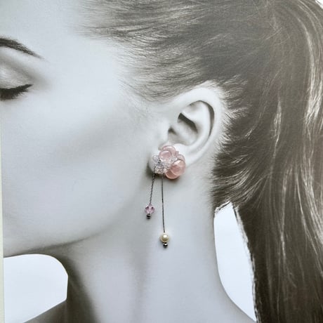 Special jewelry ローズクォーツ014