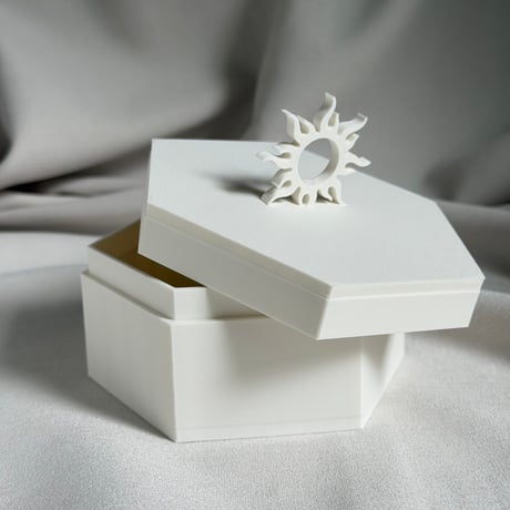 Original 日月星 Box 【White L】