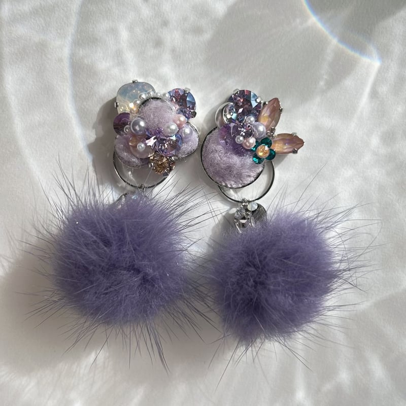 【moko様】#816　#832　#818-2　ピアス3点 circle triangle+silver gold 3点セット刺繍ピアスorイヤリング ピアス