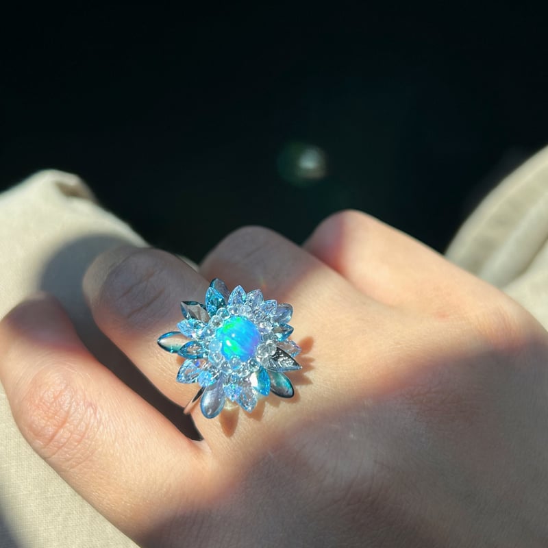❝HIMAWARI❞ Stainless RING≪~碧(ao)~≫ | EVER MY