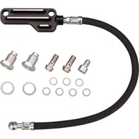 SR400用ツインオイルラインキット「KEDO/レースライン」（ステン