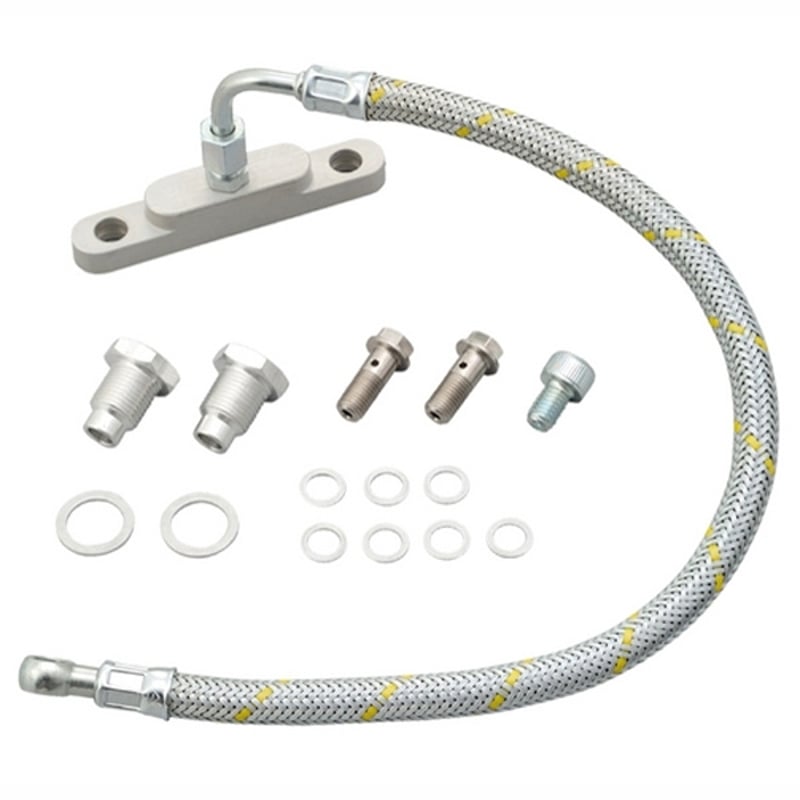 KEDO】ツインフィードオイルラインキット「クラシック」・アルミ KEDO】ツインフィードオイルラインキット「クラシック」・アルミ