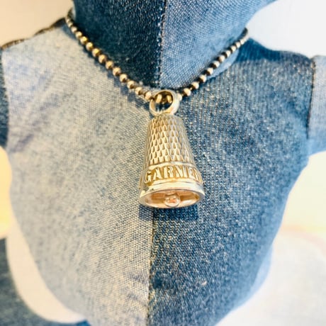 TK Denim Mouse（シルバーペンダント）
