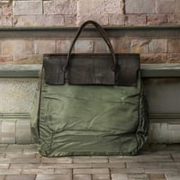 ヴィンテージUSミリタリー・パイロットスーツ生地使用 リメイクバッグ|US Military Flight Suit Remake Brief Bag