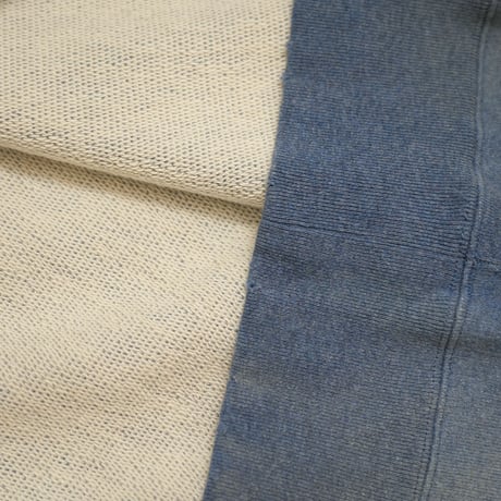 ヴィンテージ加工 半袖スウェットTシャツ スモークブルー【T.K GARMENT SUPPLY】