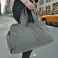 Swiss Military Denim Tote – ビンテージスイスミリタリーデニム リメ