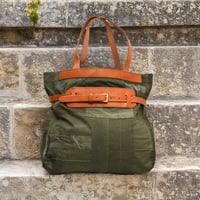 【RE:TACTICAL】PATCHWORK TOTE - U.S. Army Tent Remake
