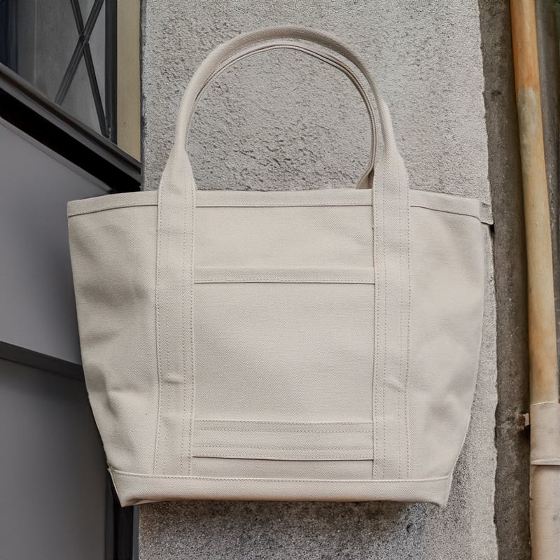 極厚4号帆布 ハンドメイド トートバッグ ホワイト|100年愛せる 極厚4号帆布 ハンドメイド トートバッグ ホワイト|100年愛せる