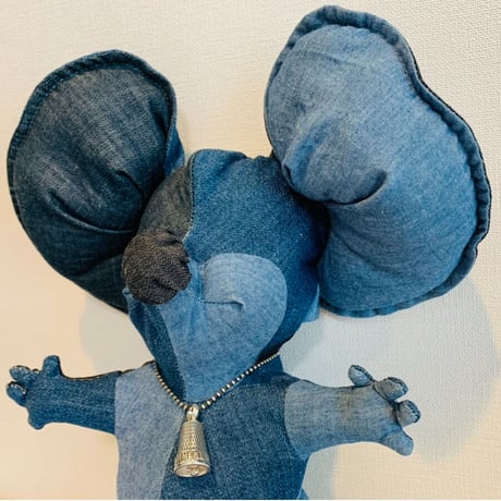 TK Denim Mouse（シルバーペンダント）