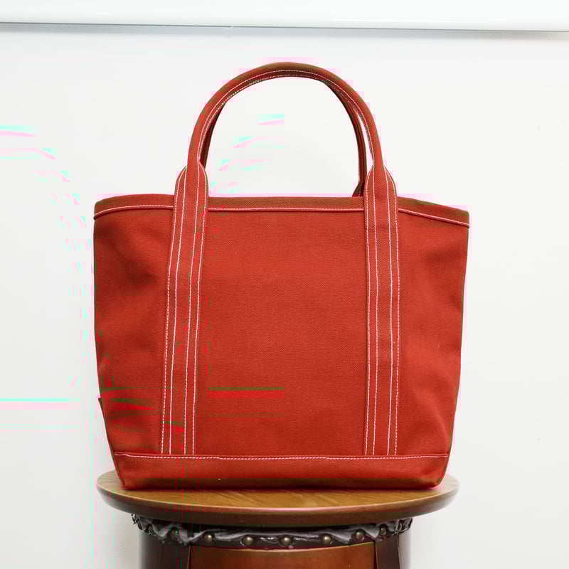 極厚4号帆布 ハンドメイド トートバッグ レッド|100年愛せる 極厚4号帆布 ハンドメイド トートバッグ レッド|100年愛せる