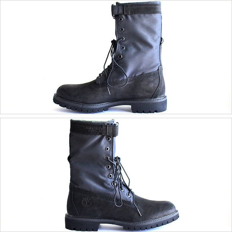 Timberland】 迷彩柄2wayハイカットヌバックレザーミリタリー Timberland】 迷彩柄2wayハイカットヌバックレザーミリタリー