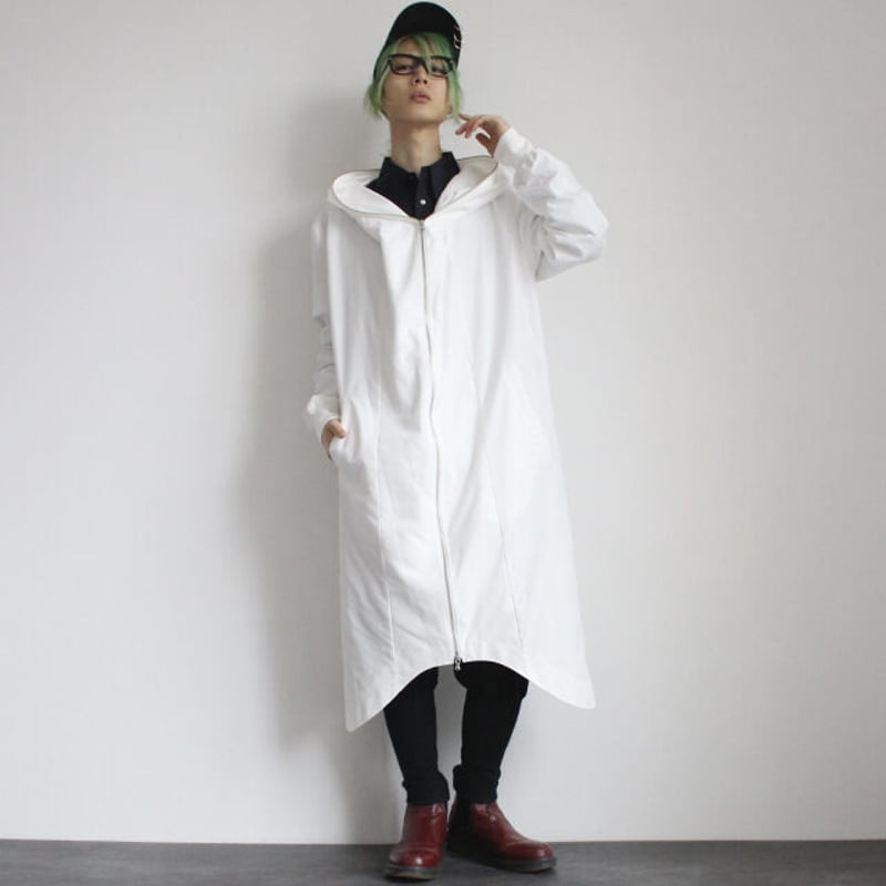 albino】 マキシZIPバルーンモッズコート | albino