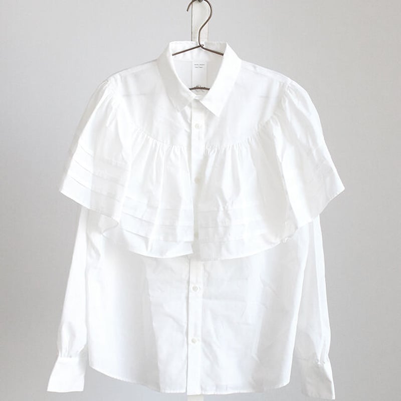 ホワイトフリルシャツ ZW COLLECTION フリルシャツ - ホワイト | ZARA Japan / 日本