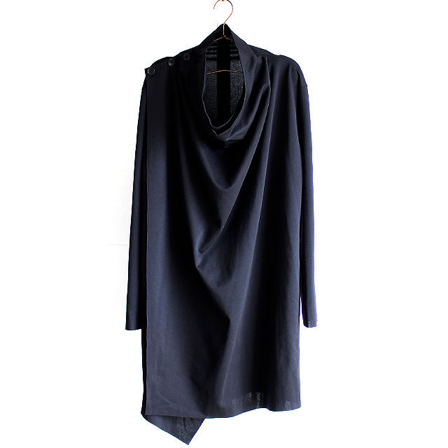 albino】 変形ドレープマントカーディガン | albino