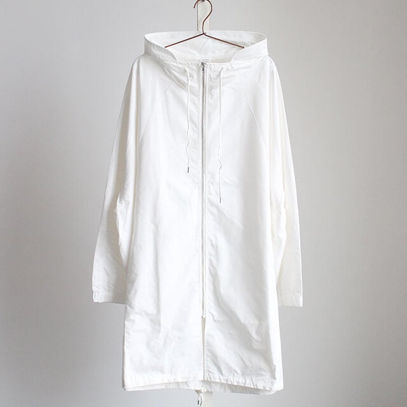 albino】 カッパ型ラグランスリーブワイドモッズコート | albino