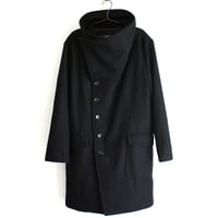 albino】 上下ZIPアップ5分袖スウェットポンチョパーカー | albino
