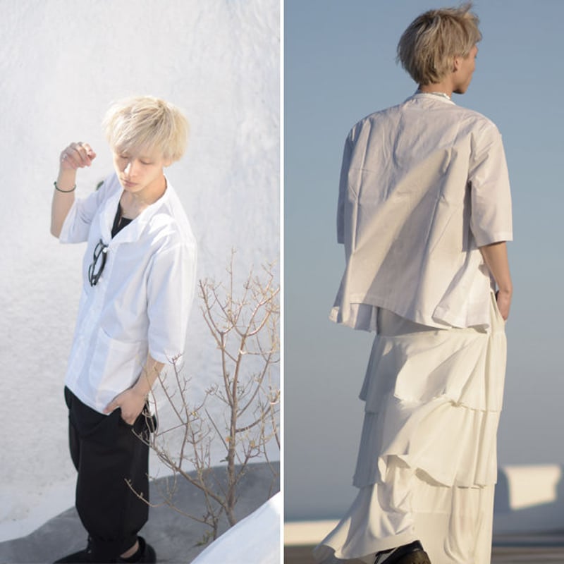 enofベロアチャイナカカラーシャツ enofベロアチャイナカカラーシャツ @enof_tokyo , 10/9 19:00- ENOF FW