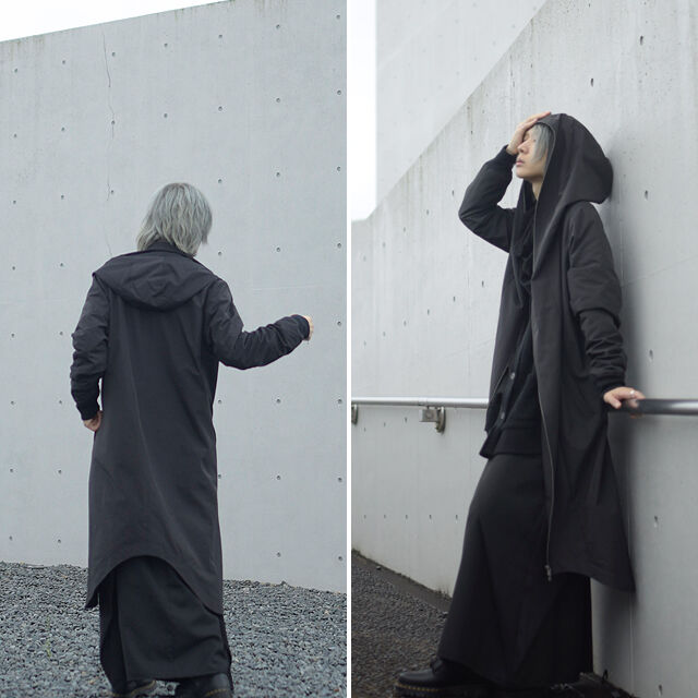 albino】 マキシZIPバルーンモッズコート | albino