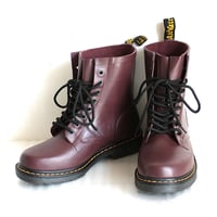 Dr.Martens】 バイカラーウィングチップレザーブーツ | albino
