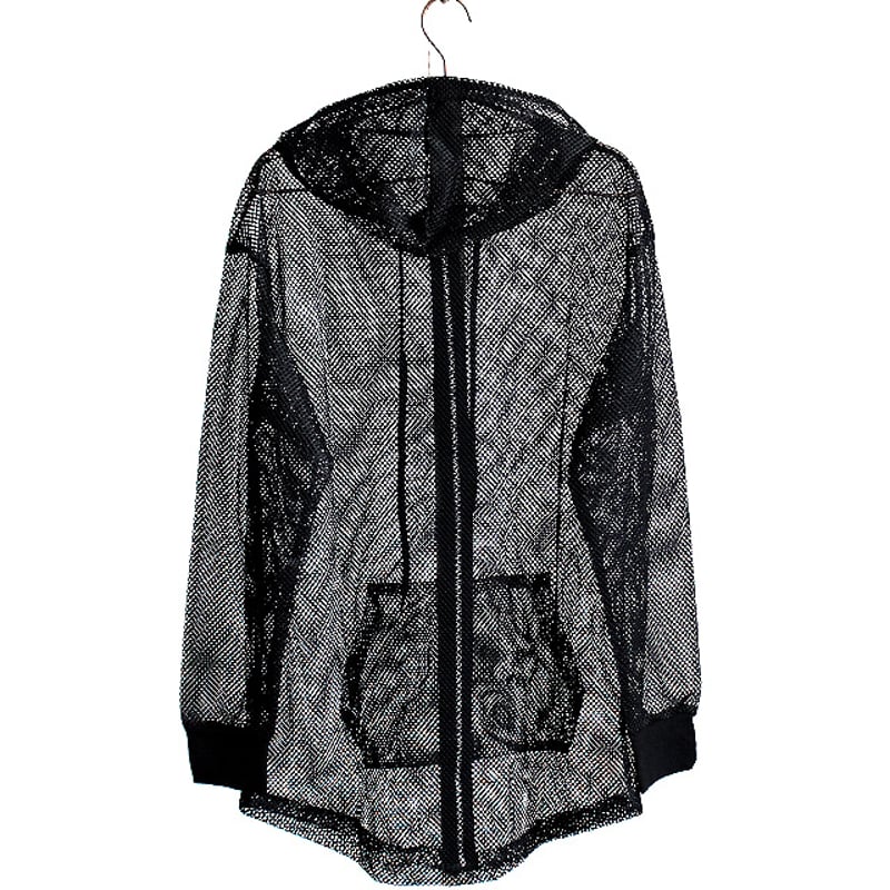 シースルー♡パーカー ISOOK（アイスー）の「See-through hooded jacket / シースルー