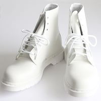 Dr.Martens】 バイカラーウィングチップレザーブーツ | albino