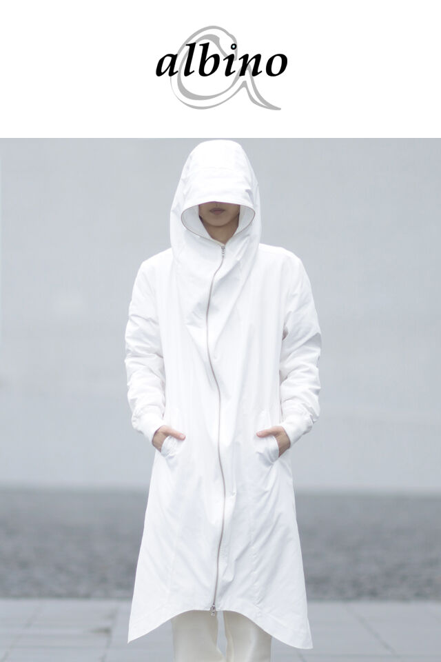albino】 マキシZIPバルーンモッズコート | albino