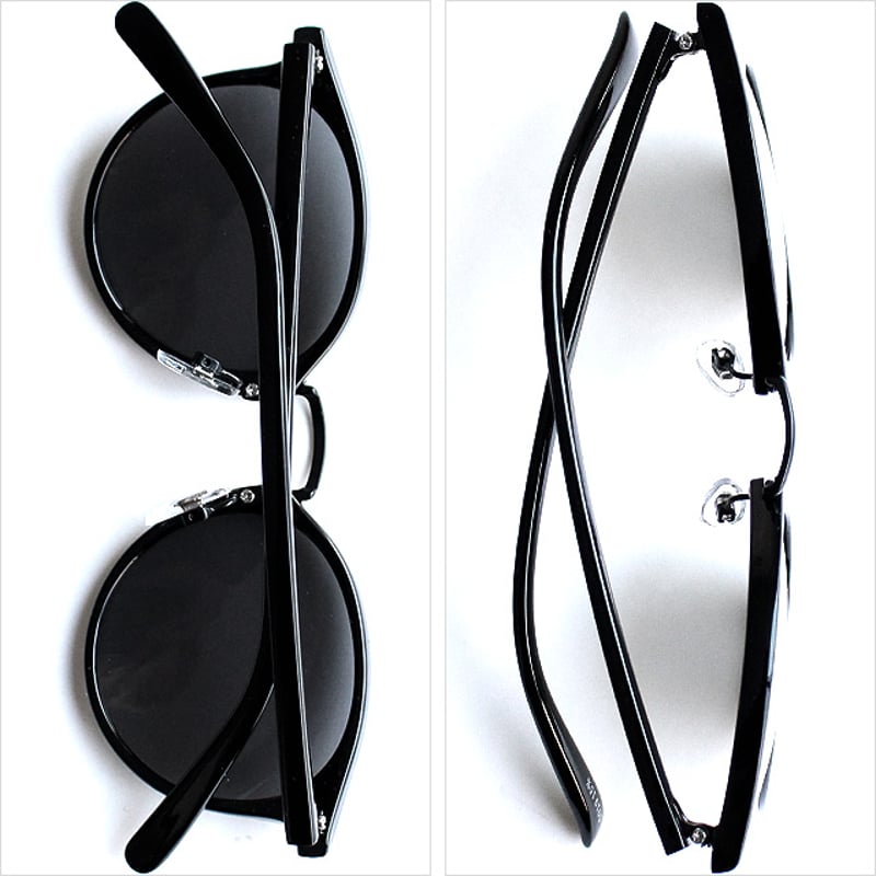 albino select】 ボストン型メタルブリッジサングラス | albino