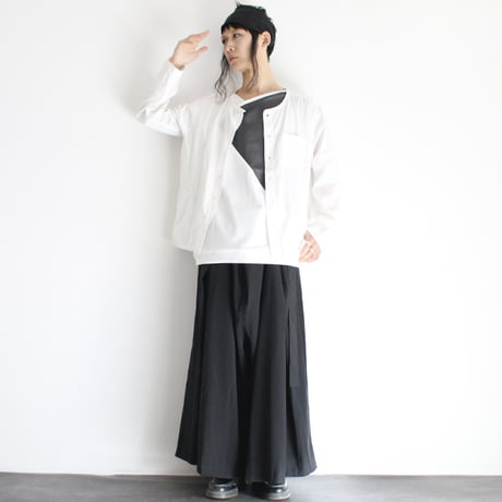 【albino】 三角巾アレンジドレープリネンヘアバンド
