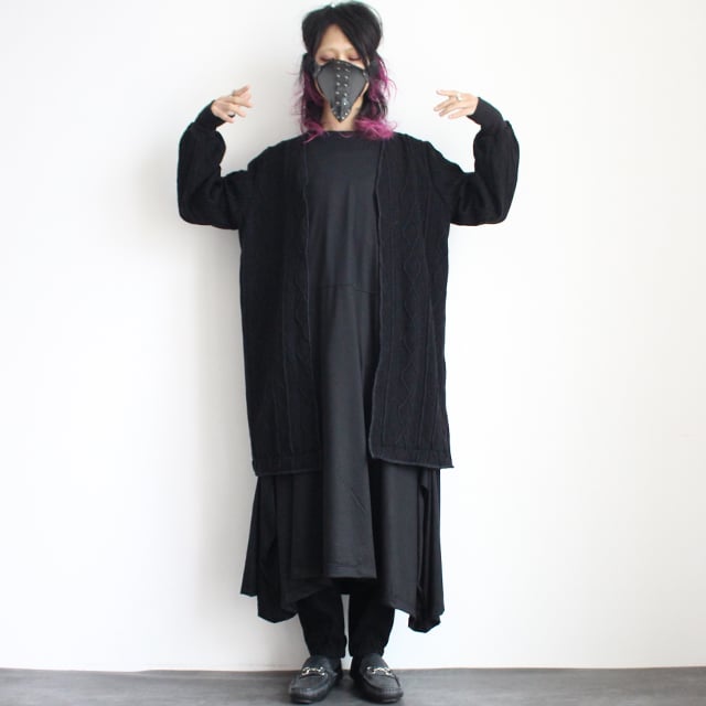 albino select】 クチバシ型ゴムバンド仕様スムースフェイクレザー