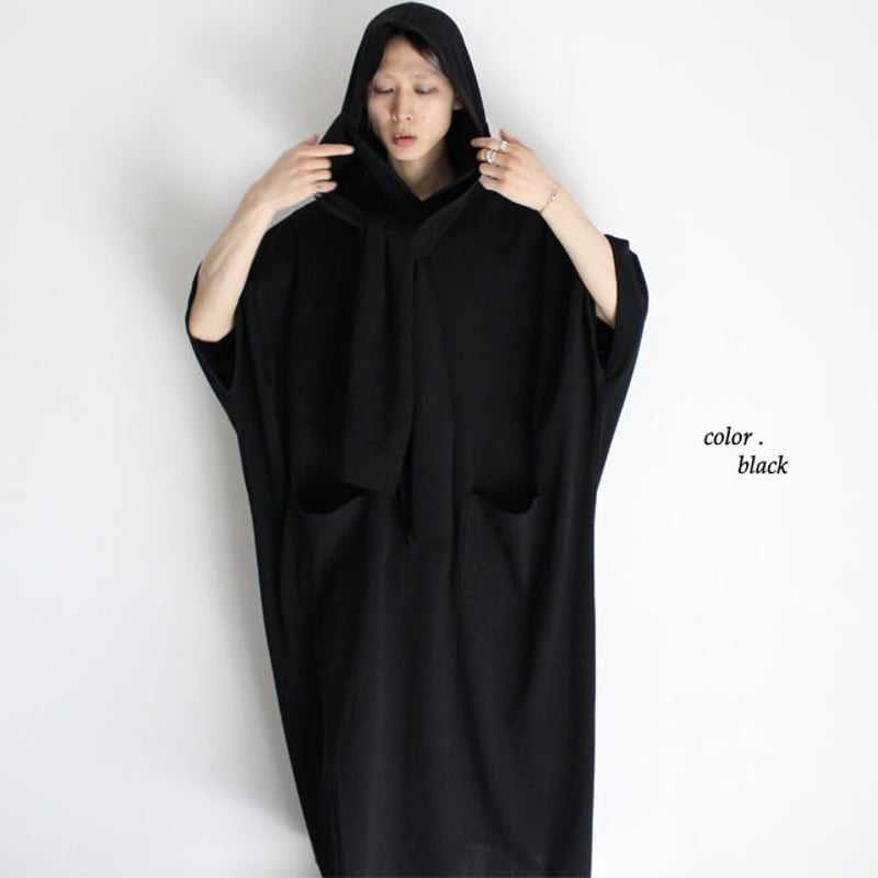 albino】 ニカブ風ストールアレンジマキシワンピース | albino