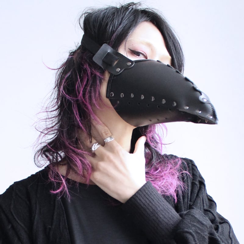 albino select】 クチバシ型ゴムバンド仕様スムースフェイク