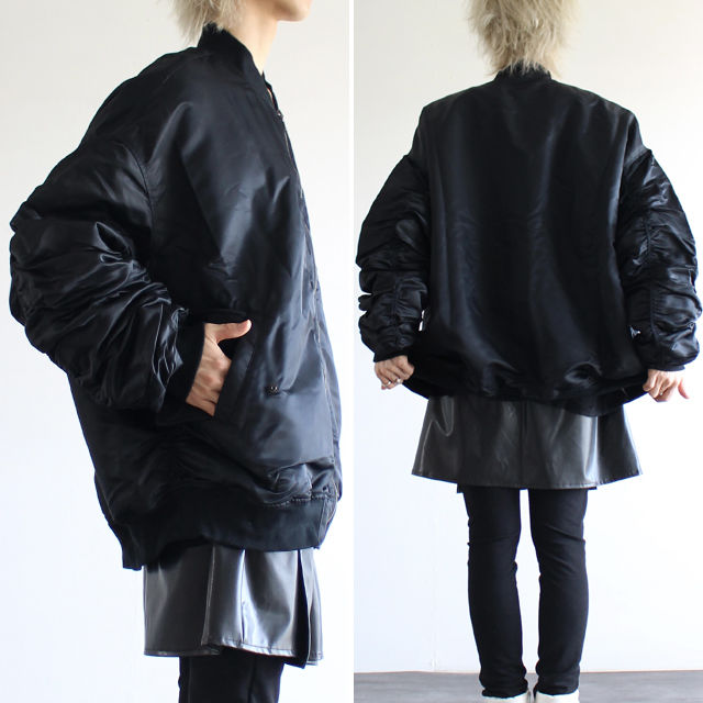 さとみん様　オーバージャケット AS SUPER SONIC】 アームシャーリングデザインオーバーサイズMA