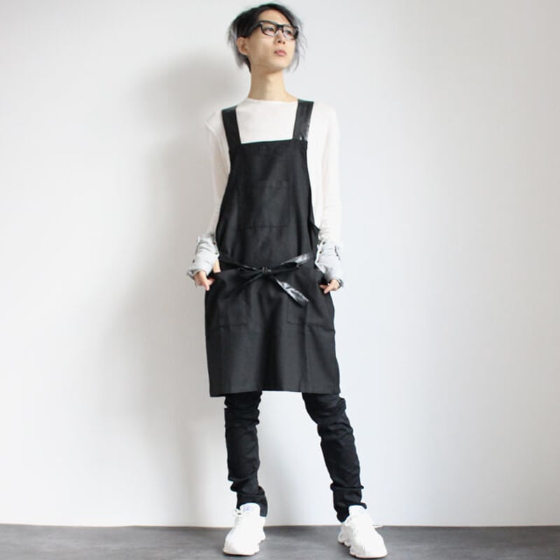albino】 アルチザン風フェイクレザーサスペンダーワーク albino】 アルチザン風フェイクレザーサスペンダーワーク
