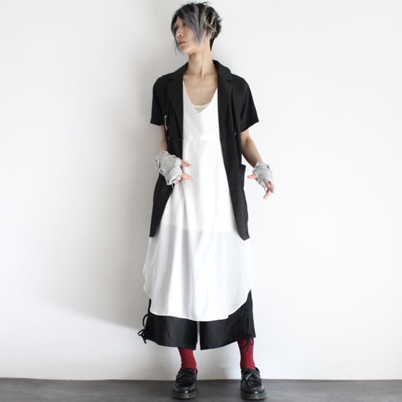 albino select】 スナップボタン留めラップアームカバー | albino