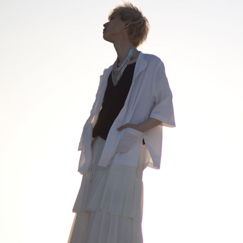 enofベロアチャイナカカラーシャツ enofベロアチャイナカカラーシャツ ENOF velour jersey china shirt